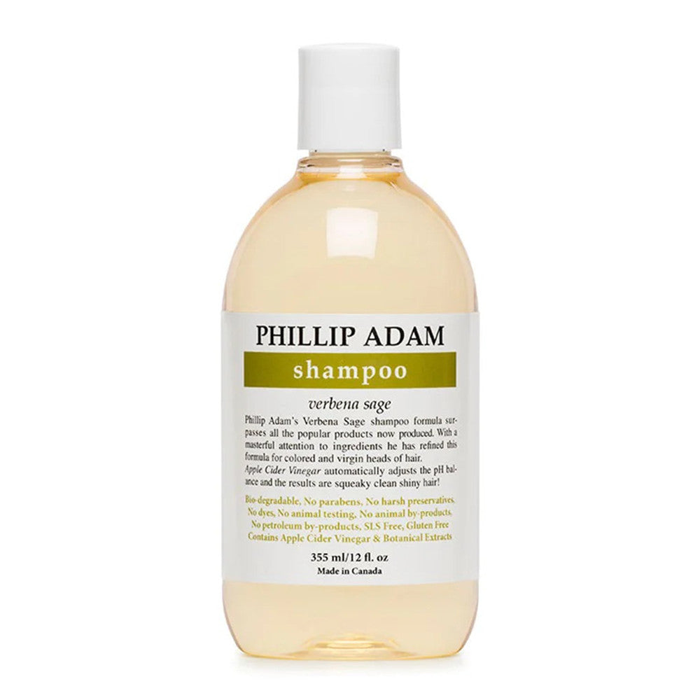 Phillip Adam Verbena Sage Shampoo, Shiny Hair, 12 Oz